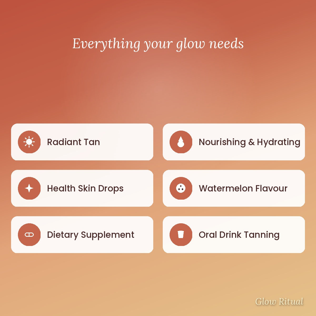 Glow Ritual Sunless Tanning Drops – Watermelon